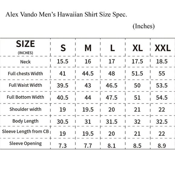 ALEX VANDO PREMIUM Modern Hawaiian Shirt - Picture 9 of 9